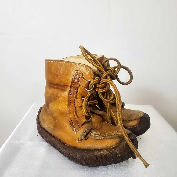 Vintage Kids Moccasins Mukluks - Picture 2 of 8